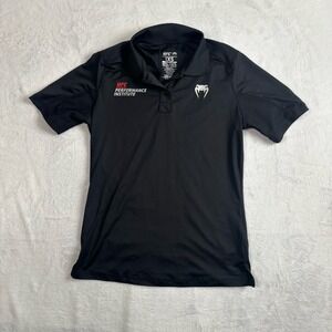 UFC Venum Performance Institute Black Short Sleeve Polo Shirt Women's XS